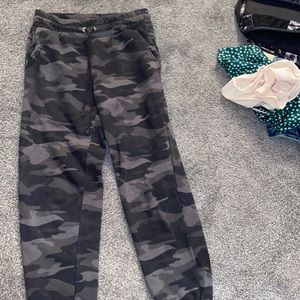 Target Green Camo Sweats size S